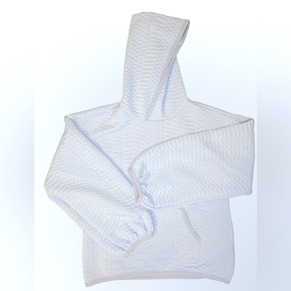 Girls DSG light blue bell sleeved active sweatshirt